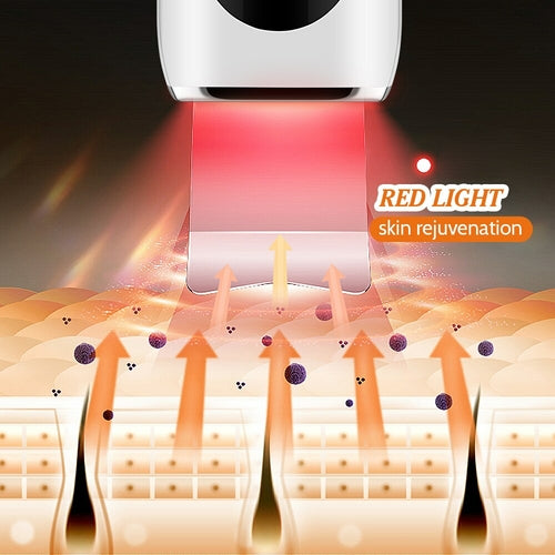 Ultrasonic Skin Scrubber EMS Microcurrent Face Lifting