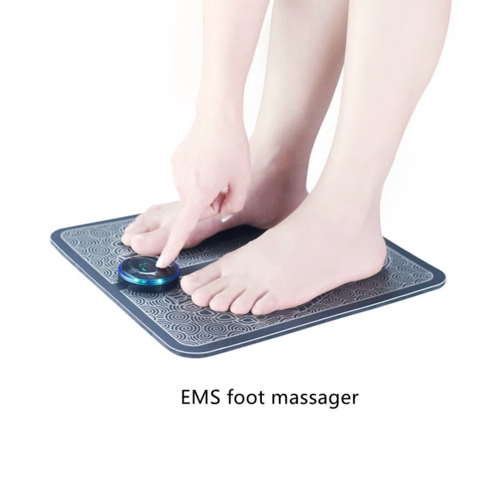Foot Muscle Stimulator Leg Massage Electric EMS Foot Massager Pad
